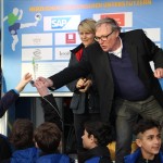 Dietmar Pfähler und Bürgermeisterin Christiane Staab