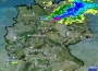 DWD warnt: Heiß, örtliche unwetterartige Gewitter. Nachts abklingende Gewitter.