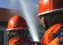 Feuerwehr als Straßenreiniger