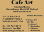 Szenetipp – Café Art Walldorf – Jazz-Abend mit K.J. Dallaway and Friends