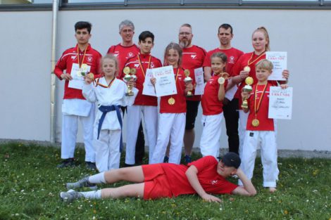 5 x Gold, 2 x Silber und Bronze für fighter des KCRN