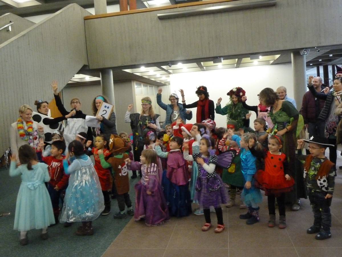 Kindergarten St. Marien stürmt das Rathaus Walldorf - WiWa-Lokal