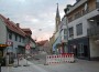 Sperrung beim Lindenplatz Walldorf