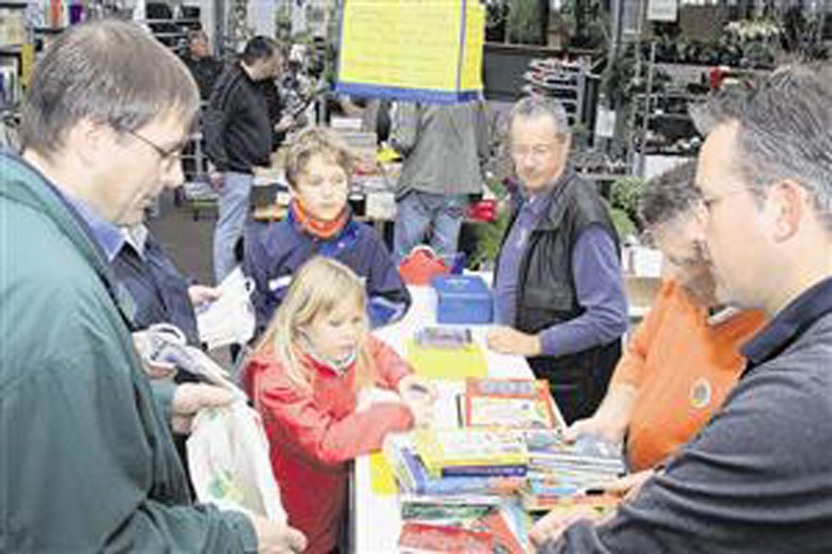 Büchermarkt im Florapark Wagner