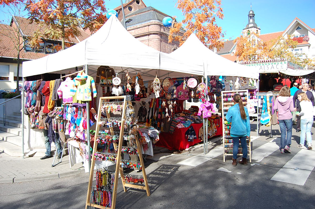 Flohmarkt in Wiesloch