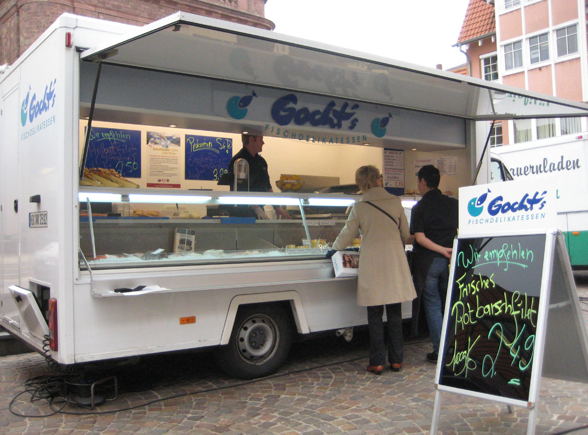 Wochenmarkt Wiesloch: Gocht’s Fischdelikatessen