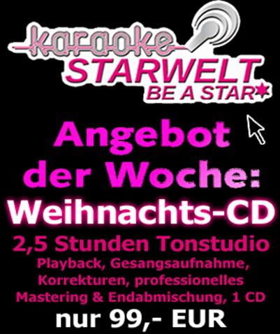 Angebot der Woche: Karaoke Tonstudio