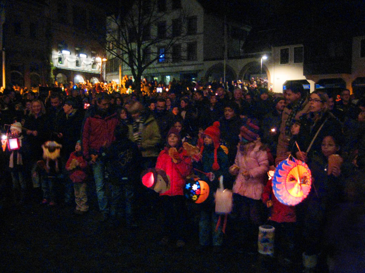 Der St.Martinsumzug in Walldorf