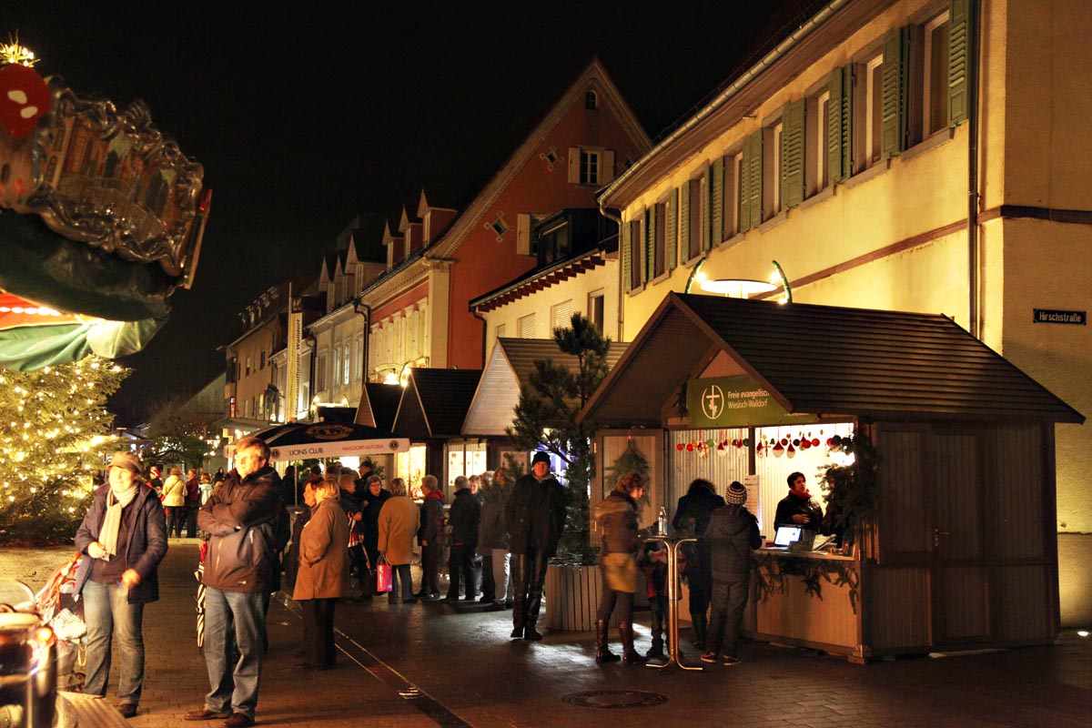 Weihnachtsmarkt an zwei Wochenenden