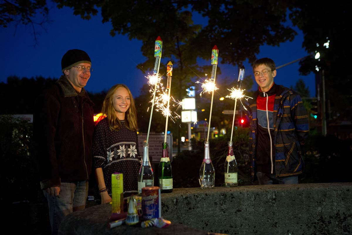 Silvester: Tipps zum sicheren Umgang mit Raketen und Böllern