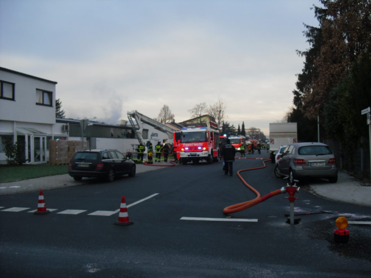 150.000 EUR Schaden bei Brand in Walldorf