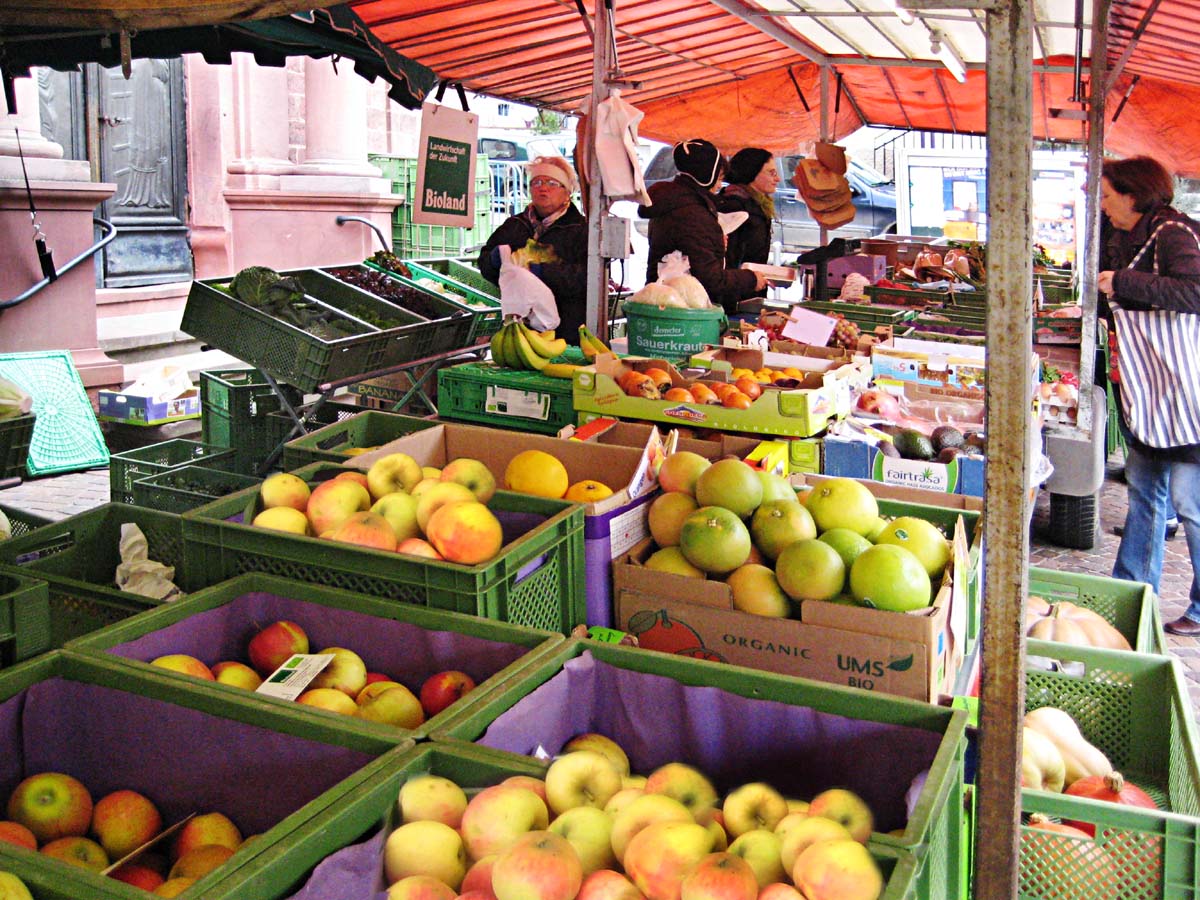 Wochenmarkt Serie: Biolandhof Hoffmann
