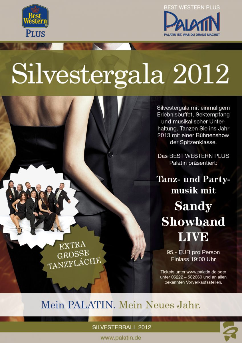 Silvestergala mit Sandy Showband