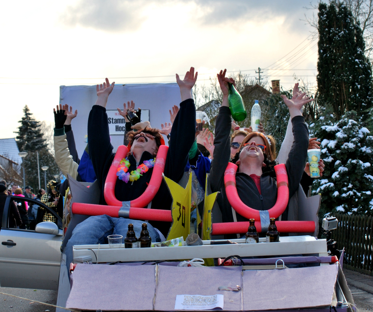 Faschingsumzug und Rambazamba in Frauenweiler 2013