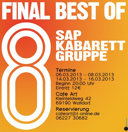 SAP Kabarettgruppe mit ihrem grandiosen Finale