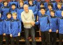 D-Junioren mit Trainingsanzügen ausgestattet
