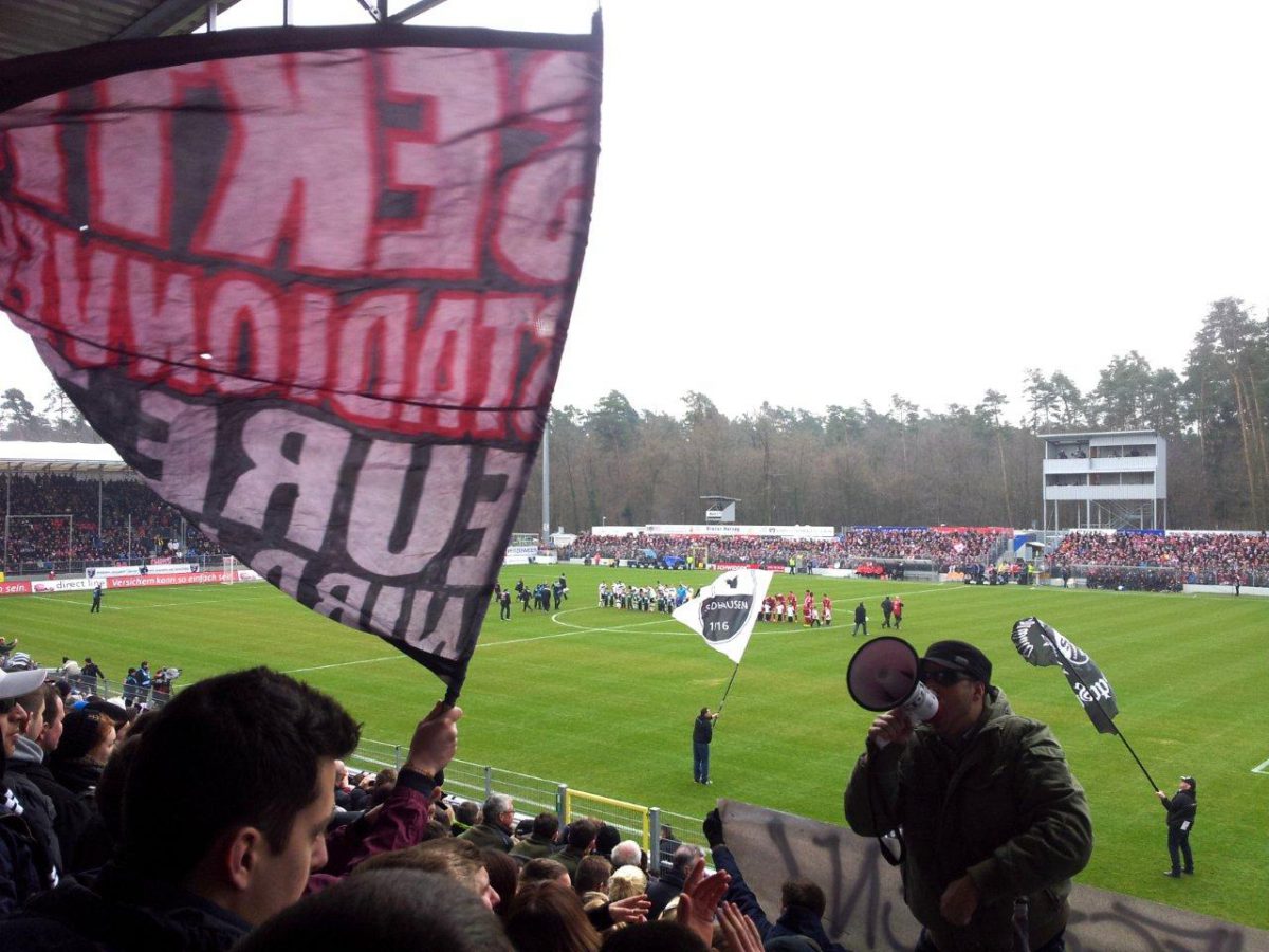 1:1  gegen Kaiserslautern – die ersten Fanbilder