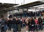 Über 1000 FCK Fans am Bahnhof Wiesloch/Walldorf