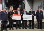Volksbank und Sparkasse unterstützen die Feuerwehr