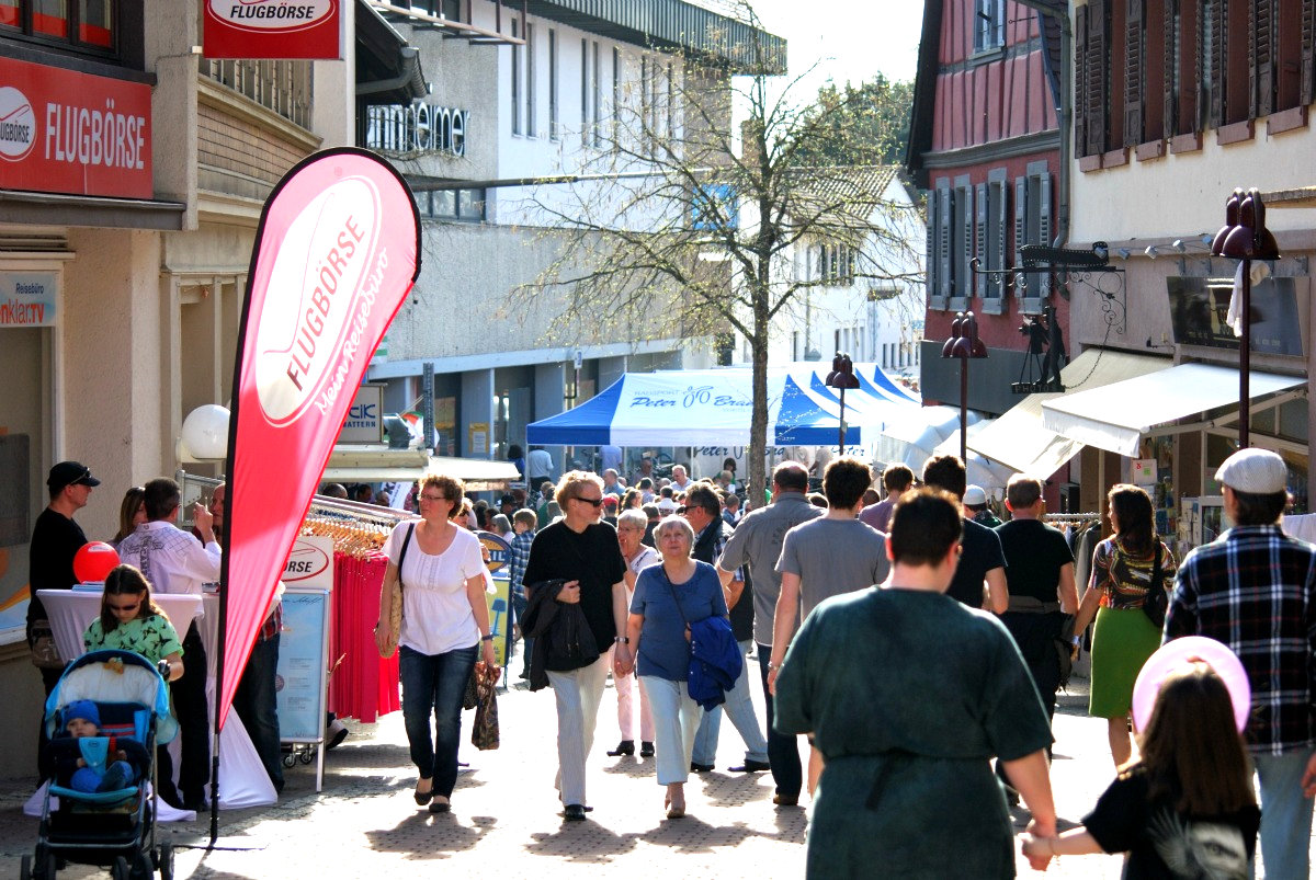 VIDEO vom Wieslocher Frühlingsmarkt