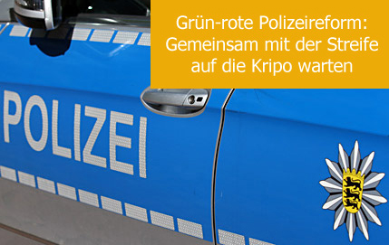 Grün-rote Polizeireform