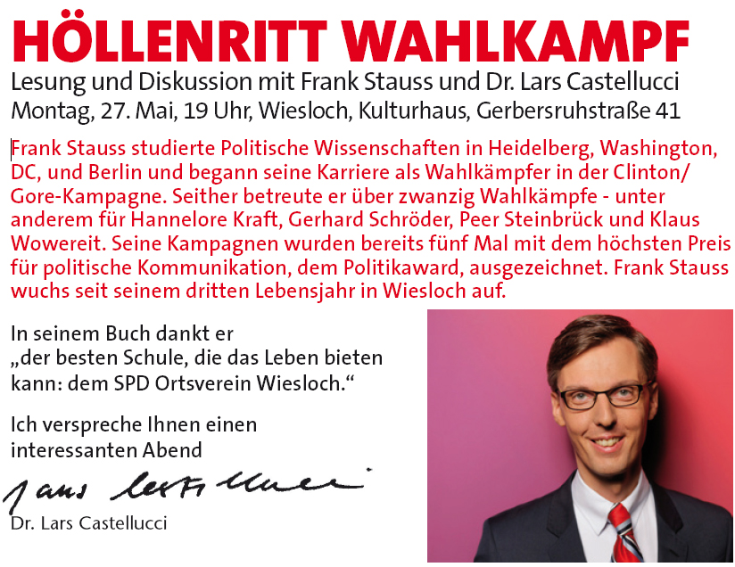 Höllenritt Wahlkampf