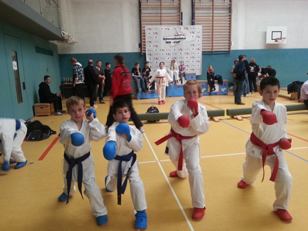TSG Wiesloch Karate Kids geben Gas