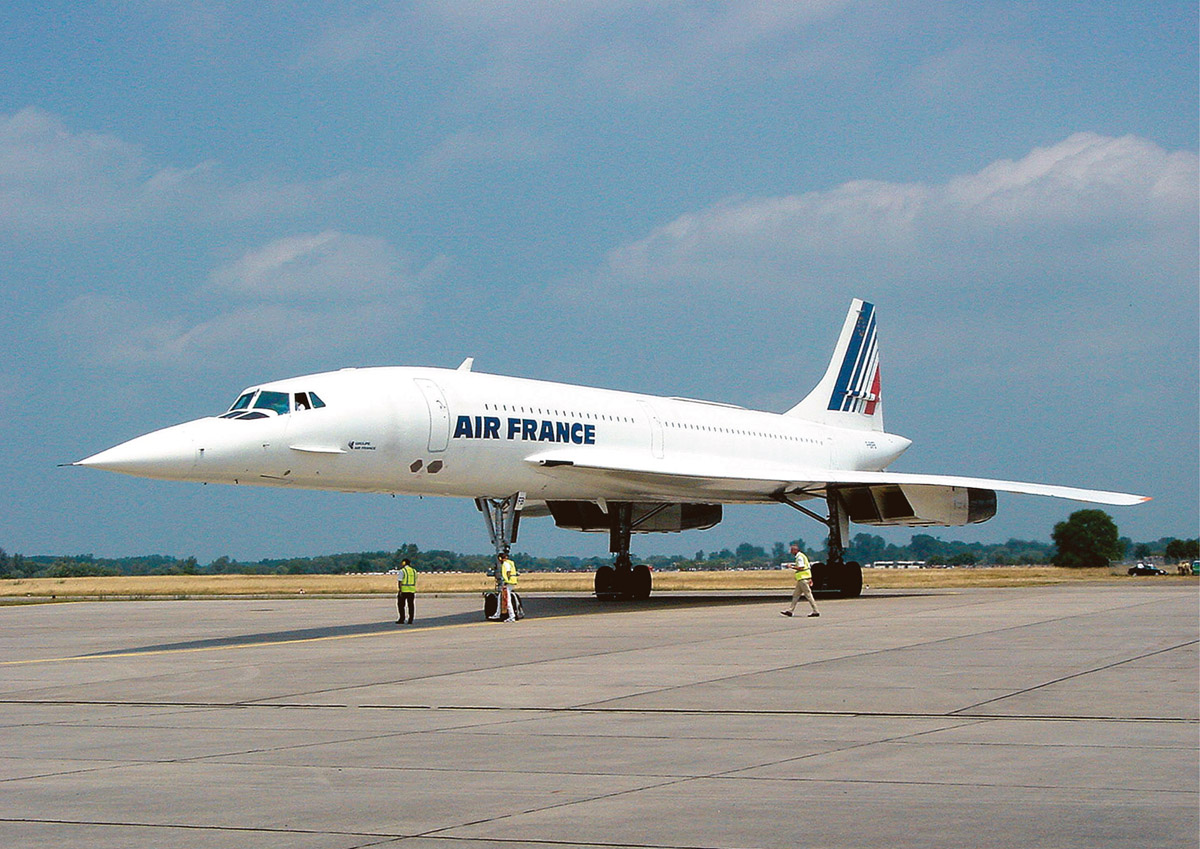 Concorde vor 10 Jahren