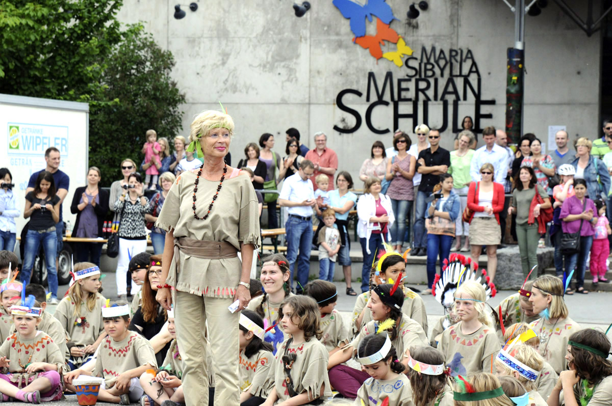 He-ya he ha-a beim Indianerfest