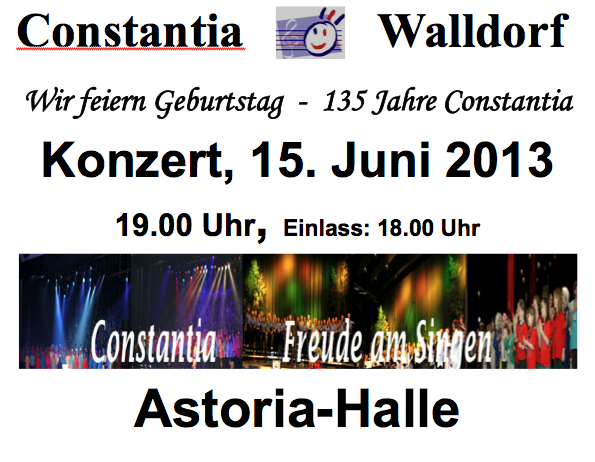Constantia Walldorf feiert Geburtstag