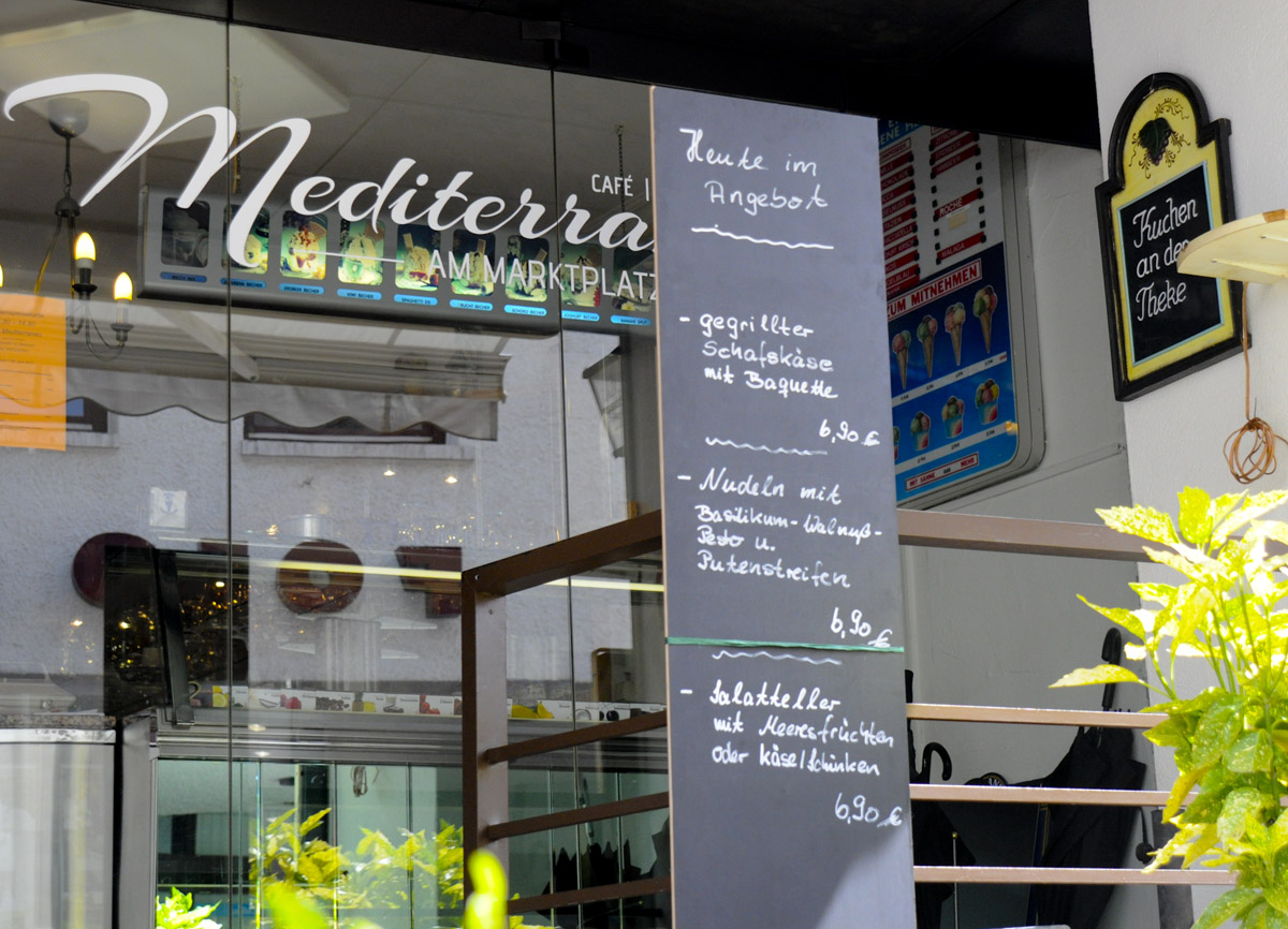 Café Mediterraneo verwöhnt Sie …