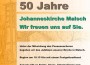 Einladung 50 Jahre Johanneskirche in Malsch