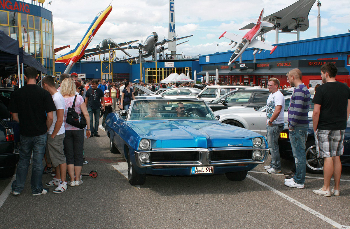 Heute US Car Treffen in Sinsheim