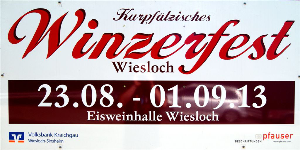 Programm Winzerfest 2013