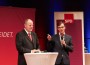 Vollbesetzte Halle bei Peer Steinbrück