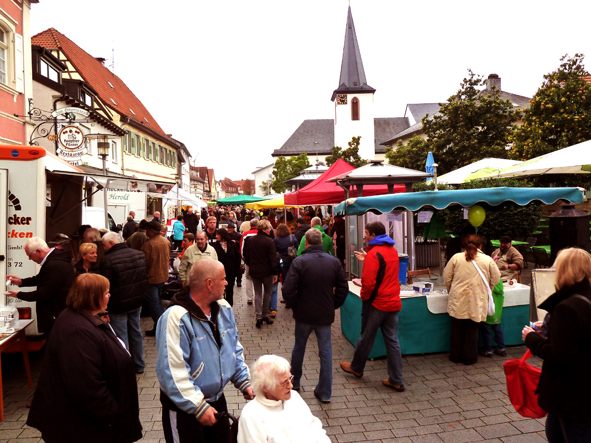 Erntedank-Bauernmarkt war ein großer Erfolg.