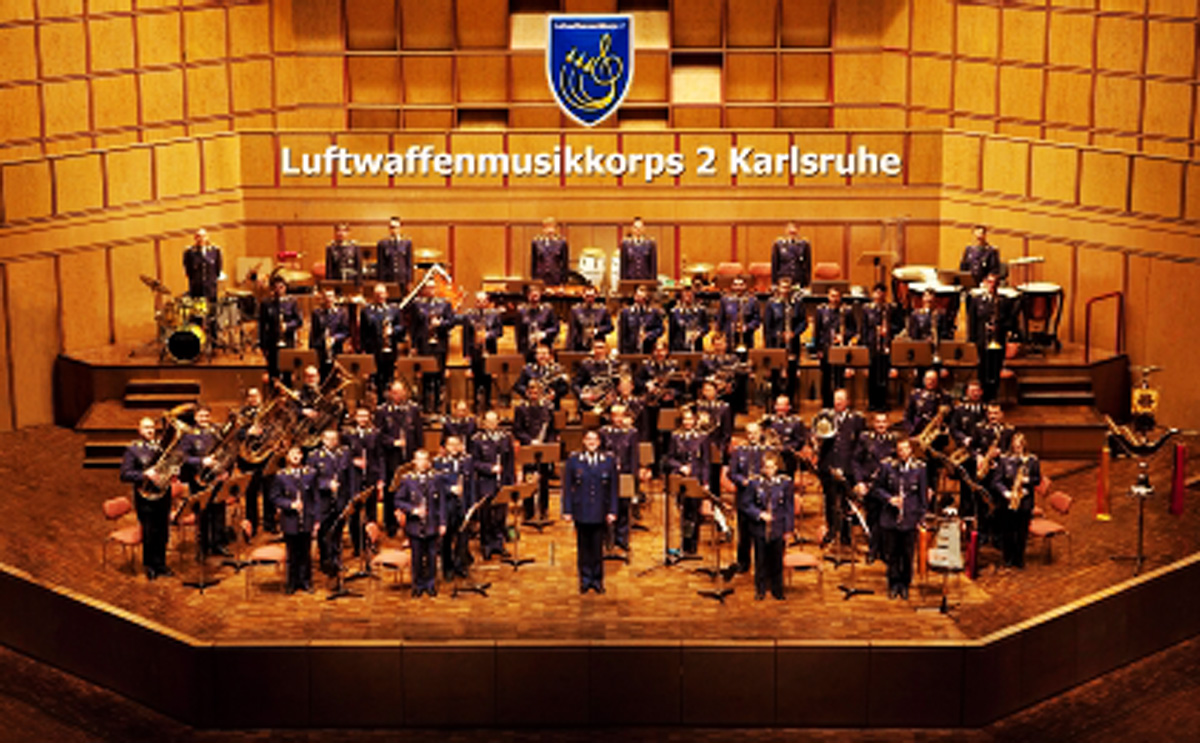 Heute: Abschiedskonzert des Luftwaffen-Musikkorps Karlsruhe