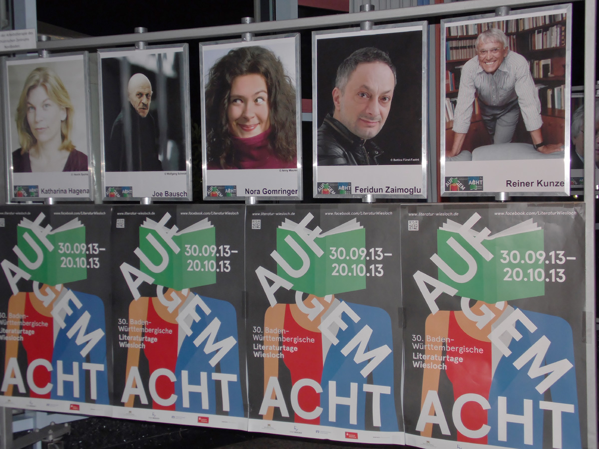 Wieslocher haben die LiteraturTage 2013  angenommen