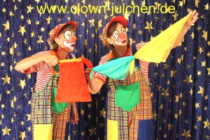 2013 Clowns mit Tücher