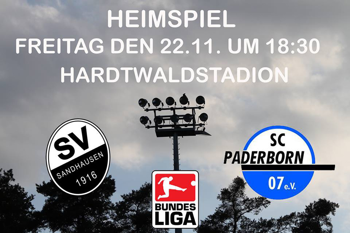 Heute Sandhausen gegen Paderborn