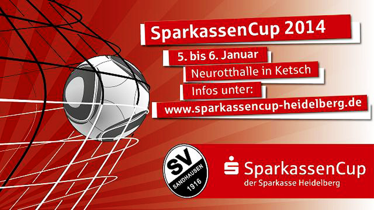 Vorankündigung: Hallenfußball Sparkassen Cup 2014