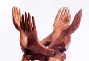 praying hands; Ramesh Meda
