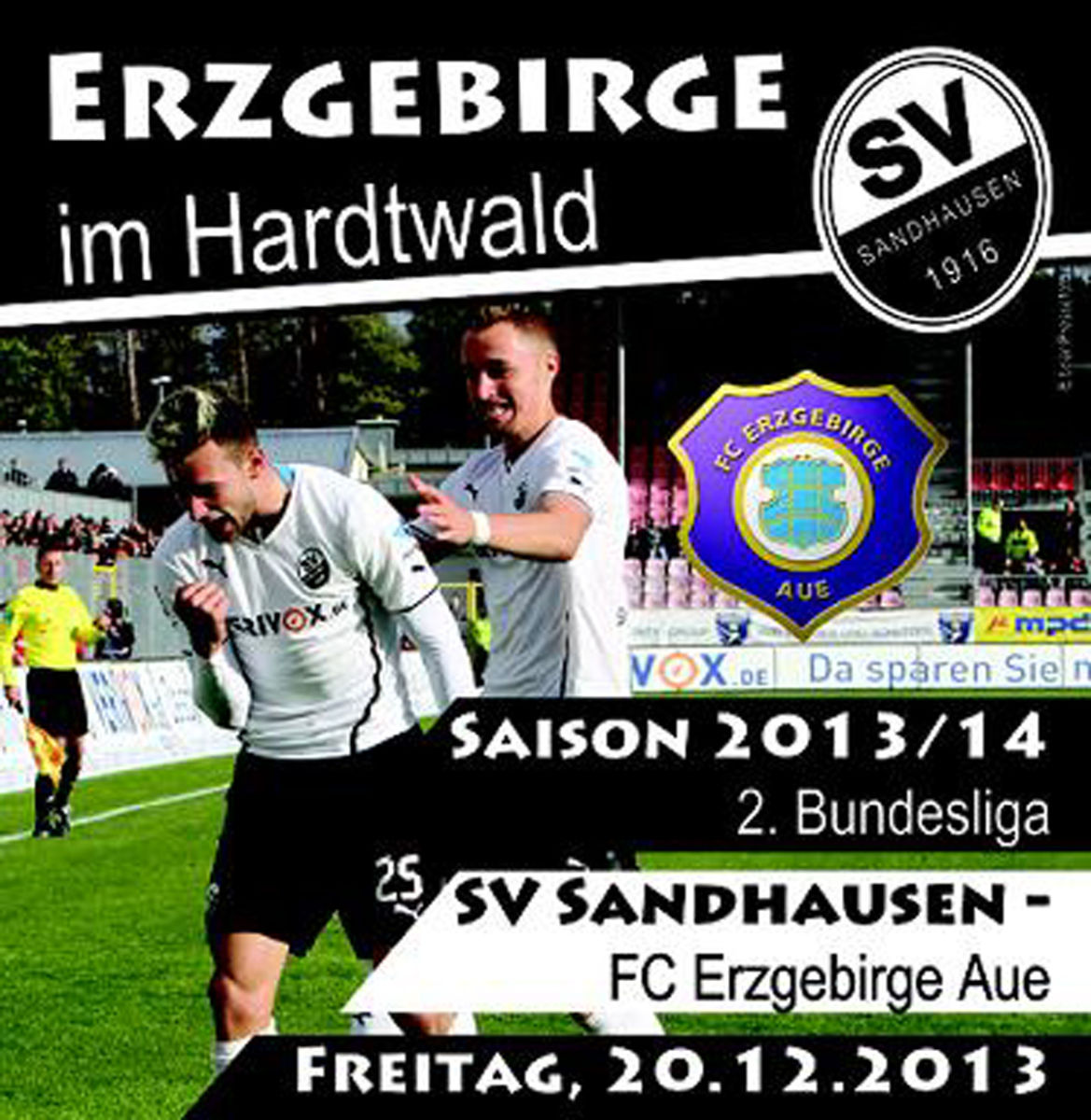 SVS besiegt Erzgebirge Aue mit 1:0