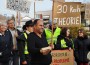 Demonstration gegen andauernde bedrohliche Verkehrssituation in Altwiesloch