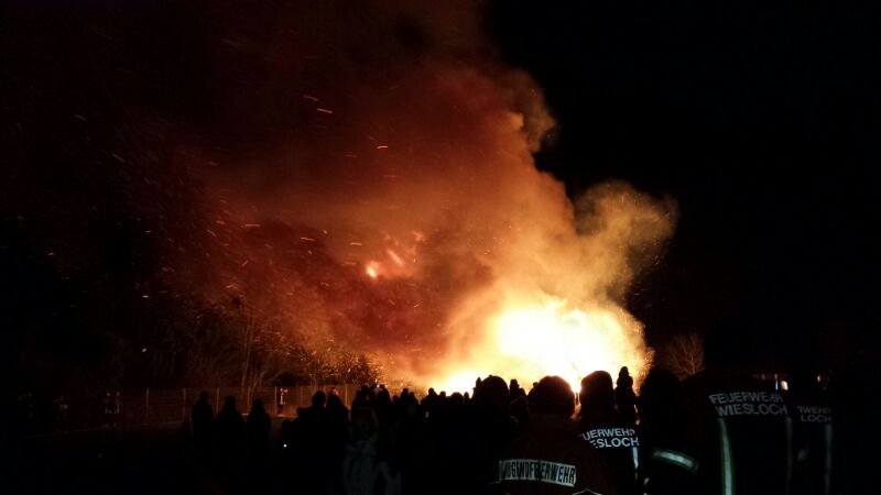 Großfeuer in Wiesloch