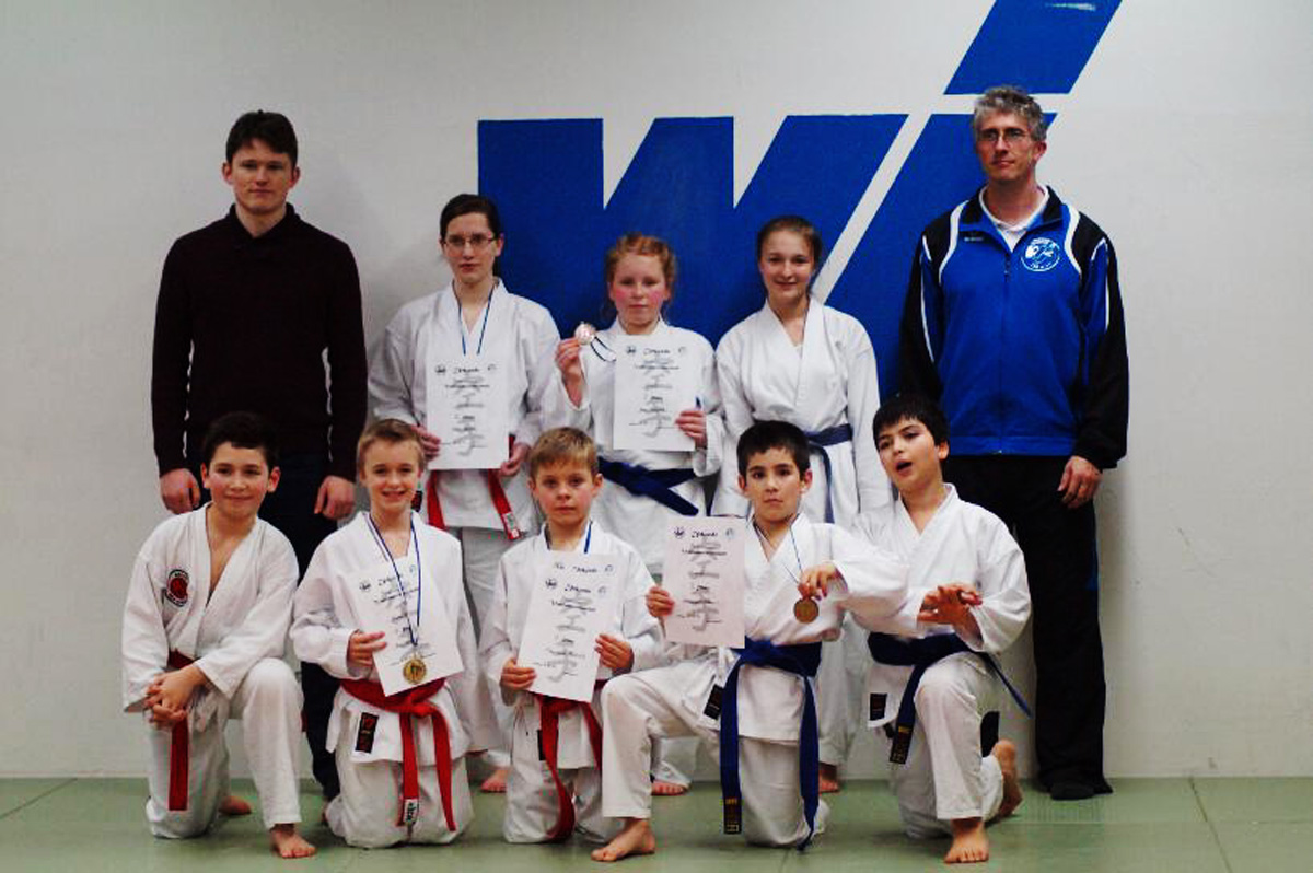 Vereinsmeisterschaft bei den TSG Karateka