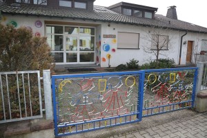 Walldorf. Der alte Ev.Kindergarten in der Schulstrasse.