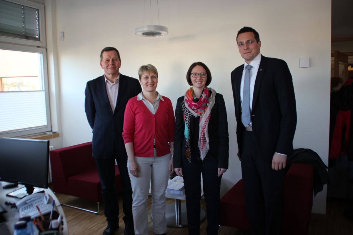 Dr. Kai Schmidt-Eisenlohr und Sandra Boser in Walldorf.