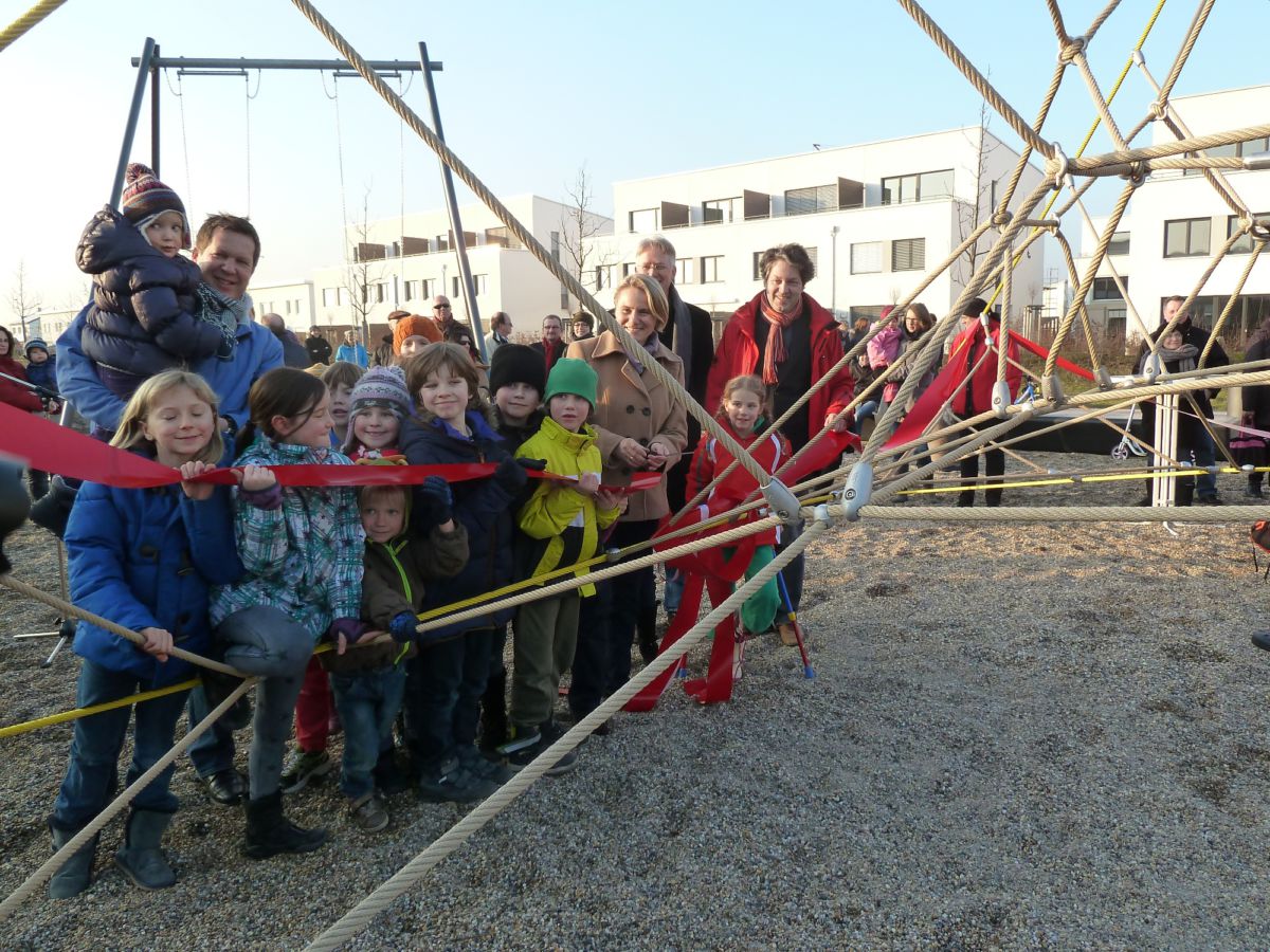 Kletterspielplatz in Walldorf eingeweiht.