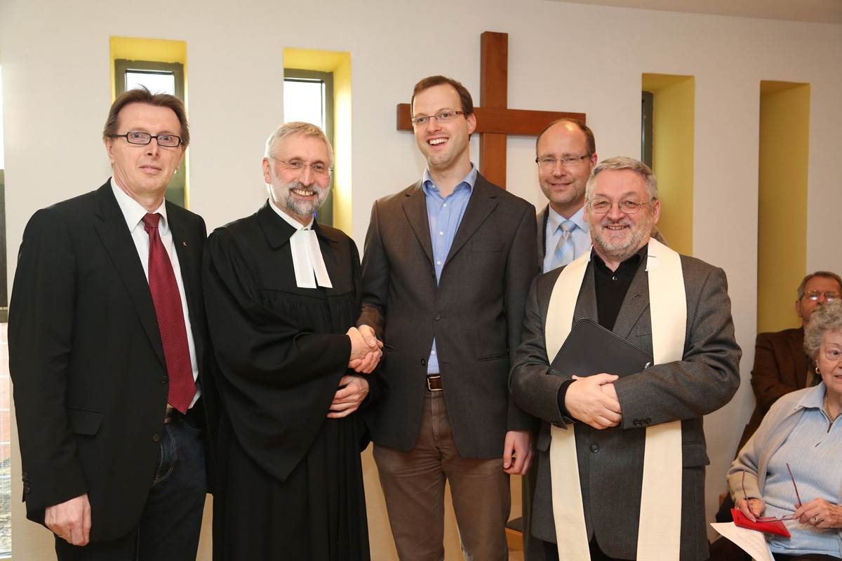 Neuer Seelsorger im Astor-Stift  in Walldorf ordiniert